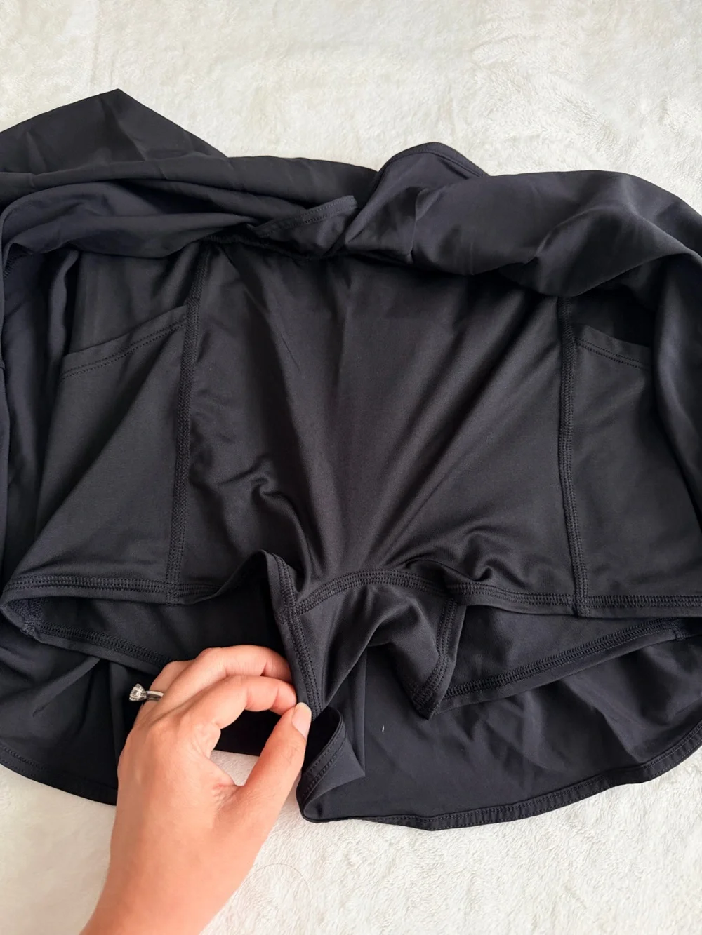Alo Yoga Black Freestyle Skirt - Size S